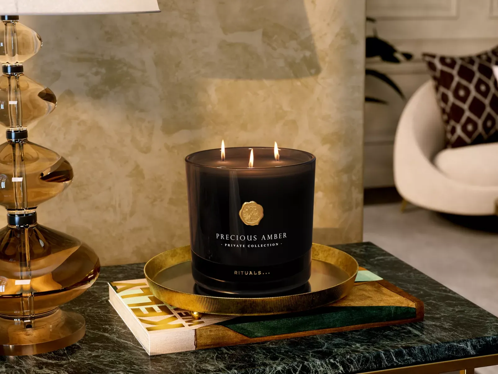 Rituals Medium Precious Amber Scented Candle