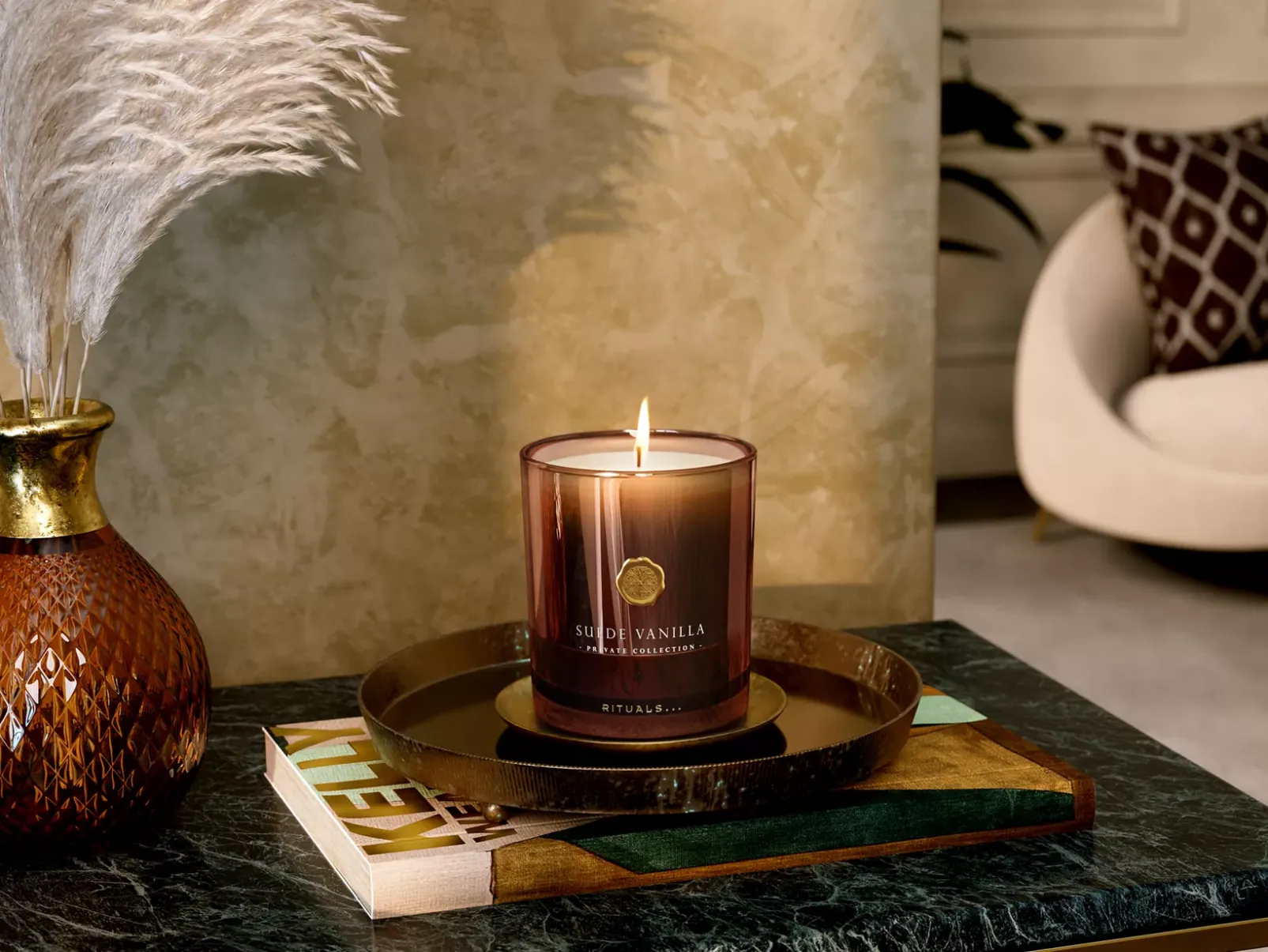 Rituals Suede Vanilla Scented Candle